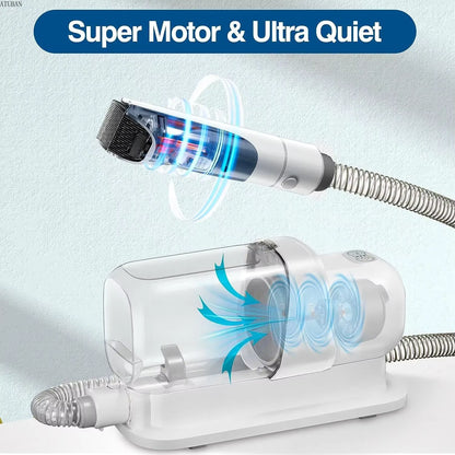 FurEscape Q1 Mess-Free Pet Vacuum & Trimming Kit