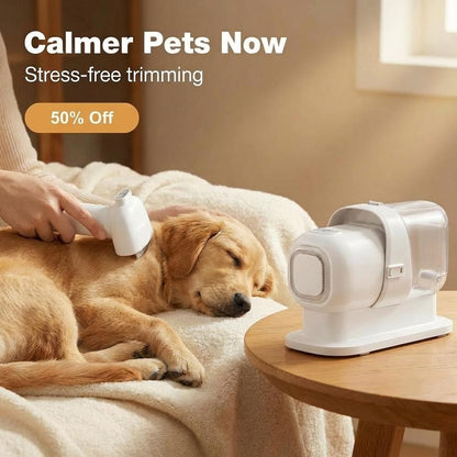 FurEscape Q1 Mess-Free Pet Vacuum & Trimming Kit